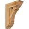 Ekena Millwork Imperial Traditional Rough Sawn Bracket w/ Offset Brace, Western Red Cedar, 8"W x 22"D x 30"H BKT0806X22X30IMP01RWR - alternate 1